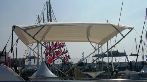 Bimini top pour bateau - ant-36-11-bi-de-fly - TTOP Nautic - pour flybridge / structure en acier inoxydable / PVC