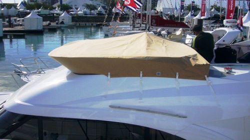 Housse de protection de bateau - Antares 42 - TTOP Nautic - de flybridge / en PVC / grise