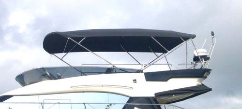 Bimini top pour bateau - MC 4 - TTOP Nautic - pour flybridge / structure en acier inoxydable / PVC