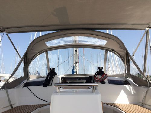 Capote de roof pour voilier - Oceanis 34.1 - TTOP Nautic - pour cockpit / structure en acier inoxydable / structure en aluminium