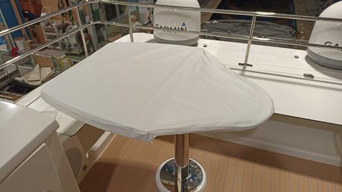Housse de protection de bateau - Fly Prestige F4 - TTOP Nautic - de table de cockpit / en PVC / grise
