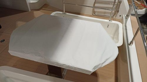 Housse de protection de bateau - Prestige F4 - TTOP Nautic - de table de cockpit / en PVC / grise