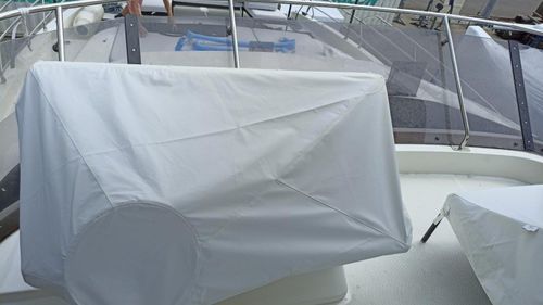 Housse de protection de bateau - Prestige M48 - TTOP Nautic - de console / en PVC / grise
