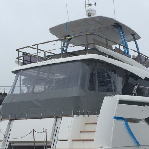 Fermeture de cockpit pour bateau à moteur - Prestige M48 - TTOP Nautic - pour Prestige