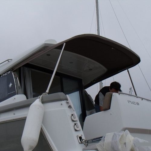 Capote de roof pour bateau - NC 9 - TTOP Nautic - pour cockpit / PVC / en acrylique