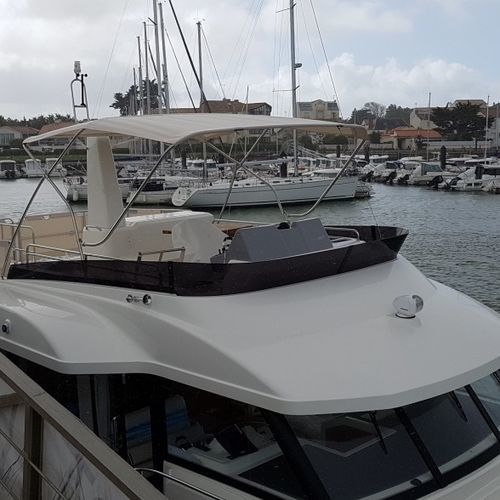 Bimini top pour bateau - Swift Trawler 41 Fly - TTOP Nautic - pour flybridge / PVC / en acrylique