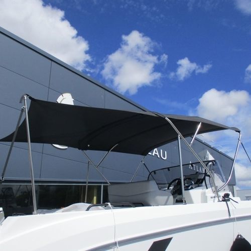 Bimini top pour bateau - Flyer 9 Space Deck Bi Arri&egrave;re - TTOP Nautic - pour cockpit / structure en acier inoxydable / PVC