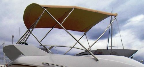 Bimini top pour bateau - ant-30-fly-32-bi-de-fly - TTOP Nautic - pour flybridge / structure en acier inoxydable / PVC