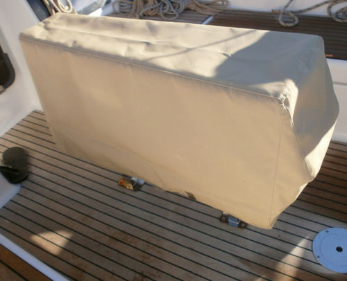 Housse de protection pour voilier - Dufour 350-382 - TTOP Nautic - de table de cockpit / en PVC / grise