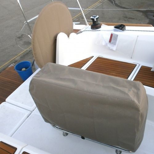 Housse de protection pour voilier - Sun Odyssey 349 - TTOP Nautic - de cockpit / en PVC / grise