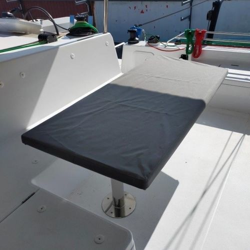 Housse de protection de bateau - Nautitech 44 Open - TTOP Nautic - de table de cockpit / en PVC / grise