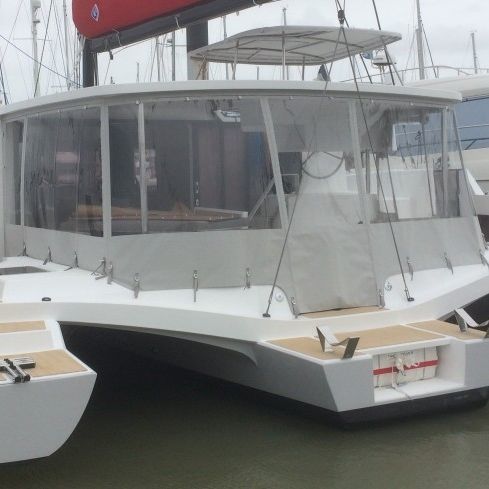 Fermeture de cockpit pour catamarans - Neel 47 - TTOP Nautic - pour voilier / pour Neel Trimarans