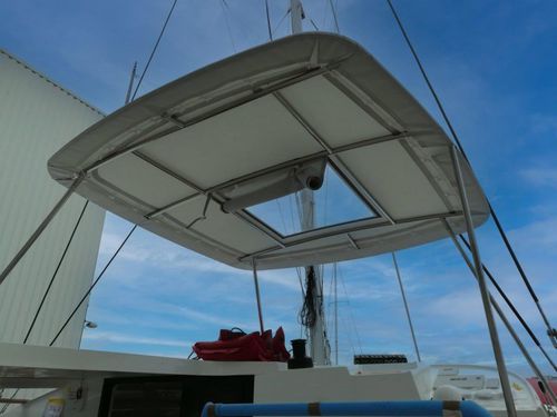 Bimini top pour bateau - Neel 43 - TTOP Nautic - pour voilier / pour catamaran / pour cockpit