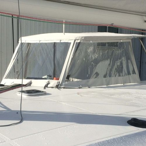 Fermeture de cockpit pour bateau à moteur - Neel 43 - TTOP Nautic - pour Neel Trimarans