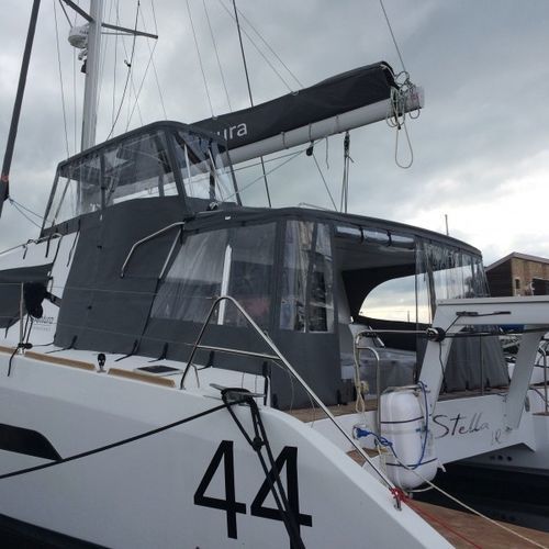 Fermeture de cockpit pour catamarans - Aventura 44 - TTOP Nautic - pour voilier / pour Aventura Catamarans
