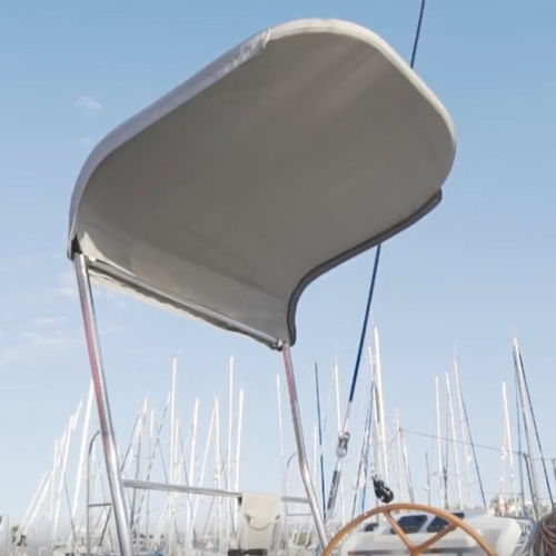 Bimini top pour bateau - Tribord Excess 11 - TTOP Nautic - pour catamaran / pour cockpit / structure en acier inoxydable