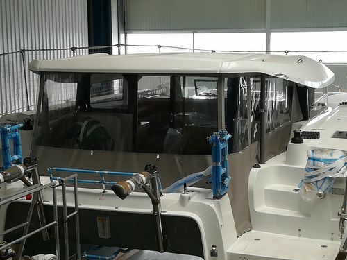 Fermeture de cockpit pour bateau à moteur - Excess 11 - TTOP Nautic - pour catamarans / pour Excess