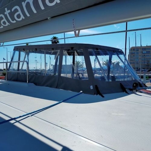Fermeture de cockpit pour catamarans - Aventura 37 - TTOP Nautic - pour voilier / pour Aventura Catamarans