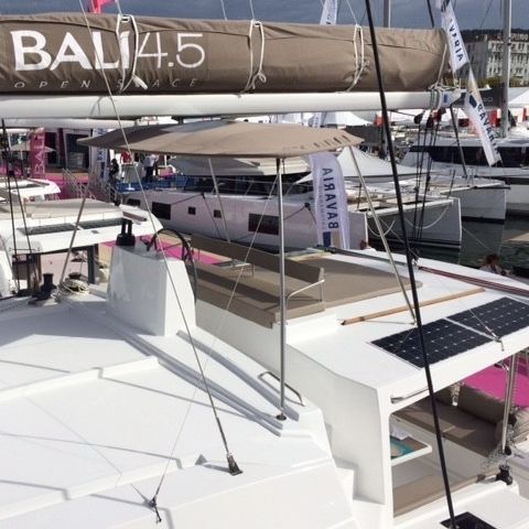 Bimini top pour bateau - Bali 4.5 Fly - TTOP Nautic - pour catamaran / pour cockpit / structure en acier inoxydable