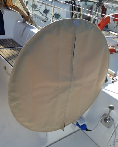 Housse de protection de bateau - STANDARD 800 - TTOP Nautic - de barre à roue / en PVC / noire