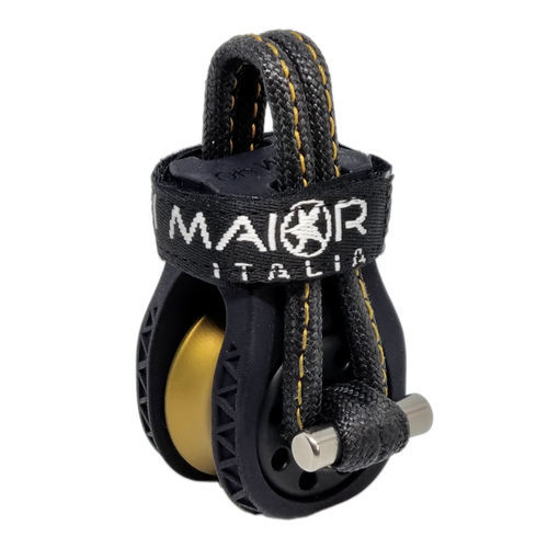 Poulie simple - X3M40SO - UBI MAIOR ITALIA - à friction / à fixation textile / cordage max. : 10 mm