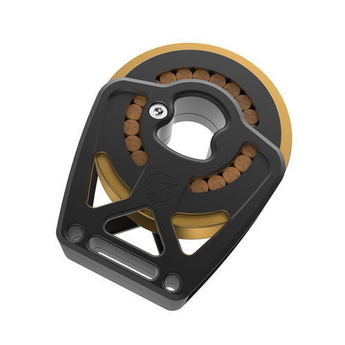 Poulie simple - RT120U - UBI MAIOR ITALIA - à encastrer / à roulement à rouleaux / cordage max. : 16 mm
