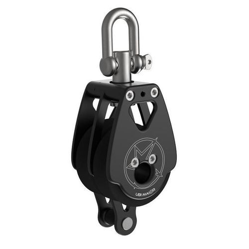 Poulie double - YC60DA - UBI MAIOR ITALIA - de renvoi / à faible friction / à manille