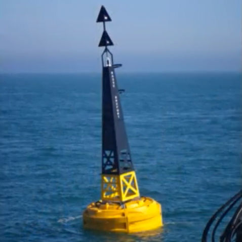 Bouée de balisage - JET 9000 - Mobilis - en haute mer / en polyéthylène / avec feu de signalisation