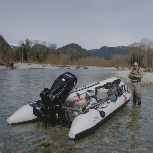 Bateau pneumatique hors-bord - SPIRIT 15'6" - Polaris boat - semi-rigide / open / à console centrale