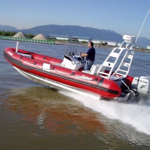 Bateau utilitaire - PRH 590 - Polaris boat - hors-bord / en aluminium / bateau pneumatique semi-rigide
