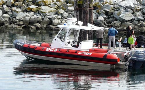 Bateau à passagers - PRH 1000 - Polaris boat - hors-bord / en aluminium / bateau pneumatique semi-rigide