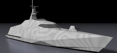 Navire spécial de surveillance - 32m - RRCS  - LOMOcean Design