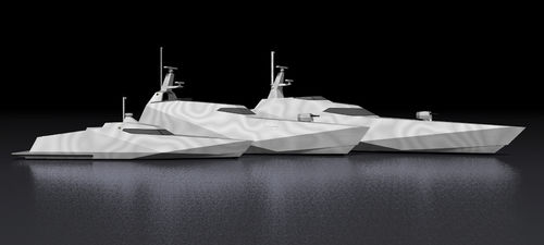 Navire spécial de surveillance - 18M - Stealth - LOMOcean Design