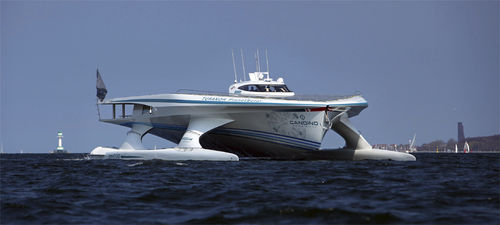 Super-yacht de luxe catamaran à moteur - Turanor - LOMOcean Design - de croisière / avec timonerie / coque à déplacement