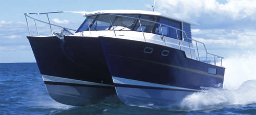 Vedette catamaran - Pacific Northwest - LOMOcean Design - in-bord / diesel