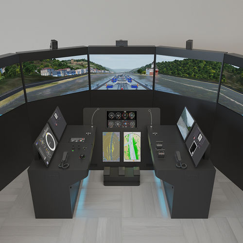 Simulateur pour la navigation intérieure - VSTEP Simulation - d'entraînement