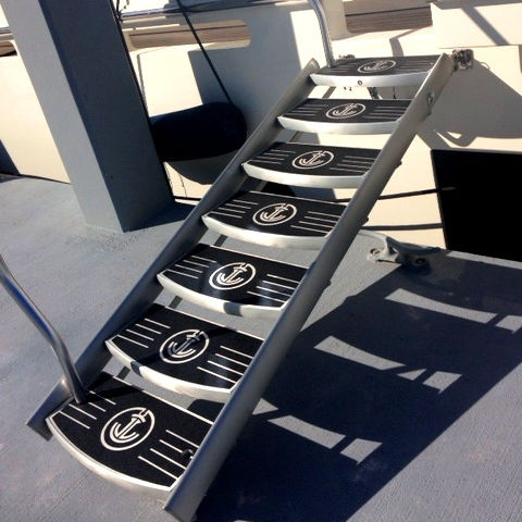 Escalier pour yacht - Heavy Duty - UMT MARINE LLC