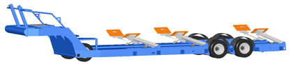Remorque de route - H20S  - Brownell Trailers LLC. / ROK Boat Stands - de transport lourd / pour bateau / hydraulique