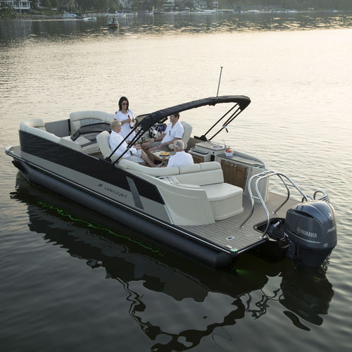 Bateau ponton hors-bord - SX series - Stardeck by starcraft - tri-tube / open / à console latérale