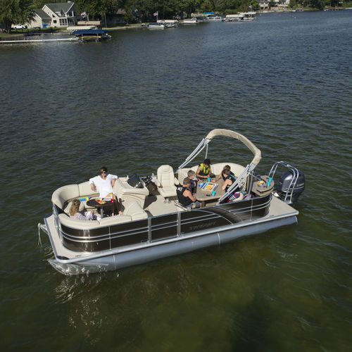 Bateau ponton hors-bord - 23 R - Stardeck by starcraft - tri-tube / open / à console latérale