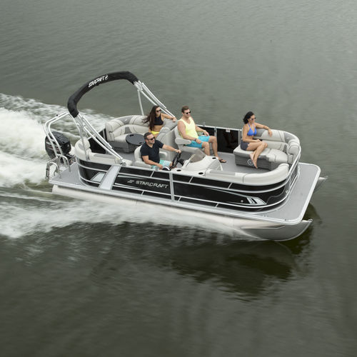 Bateau ponton hors-bord - 20 R - Stardeck by starcraft - open / à console latérale / de ski nautique