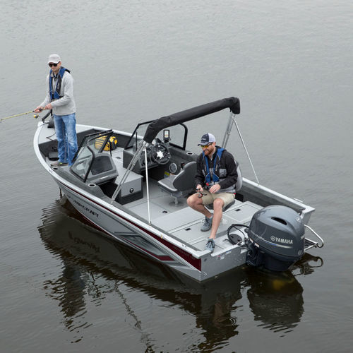 Bay boat hors-bord - 168 DC - Stardeck by starcraft - open / à double console / de pêche sportive