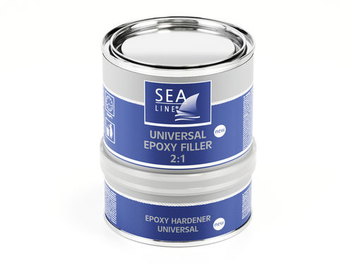 Enduit bi-composant - UNIVERSAL  - Sea-Line Troton sp. zo.o. - époxy / pour traitement de l'osmose / pour bois