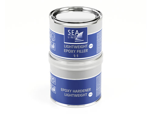 Enduit bi-composant - LIGHTWEIGHT  - Sea-Line Troton sp. zo.o. - époxy / pour traitement de l'osmose / pour bois