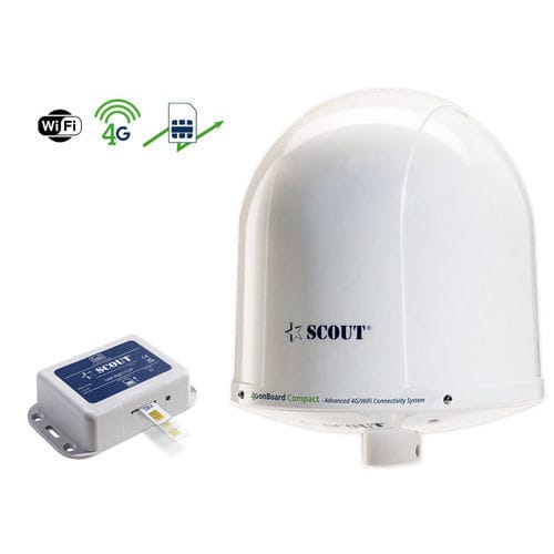 Antenne radio - 4G onBoard Compact - Scout S.r.l. - internet / WiFi / 4G
