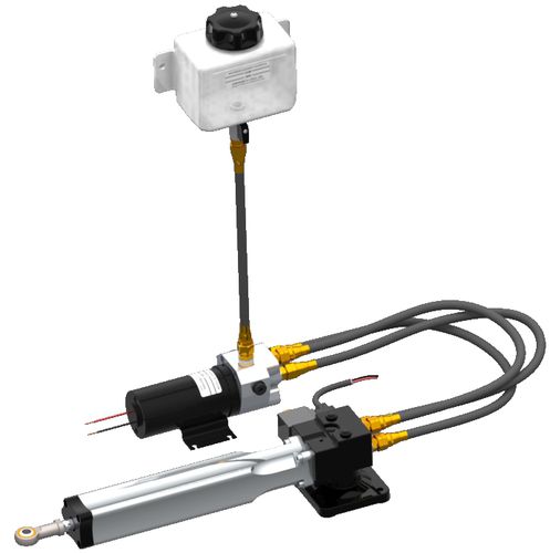 Direction pour bateau - HS+40  - Hydraulic Projects - hydraulique / mécanique