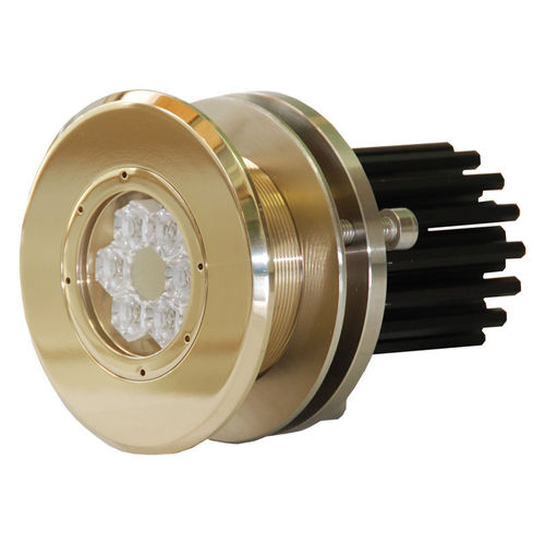 Éclairage sous-marin pour bateau - PLAQUE MFM0680 - ASTEL MARINE - à LED / passe-coque / à montage affleurant