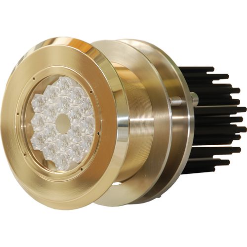 Éclairage sous-marin pour bateau - PLAQUE MFM18240 - ASTEL MARINE - à LED / passe-coque / à montage affleurant