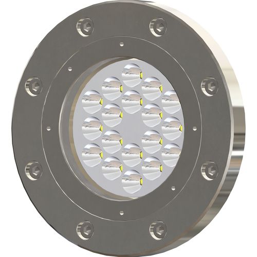 Éclairage sous-marin pour yacht - CONVEX MSR18300 - ASTEL MARINE - à LED / multicolore / en inox