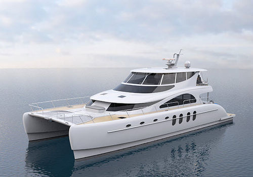Motor-yacht catamaran à moteur - PP70 1350 - Powerplay Power Catamarans - de grande croisière / offshore / haute performance